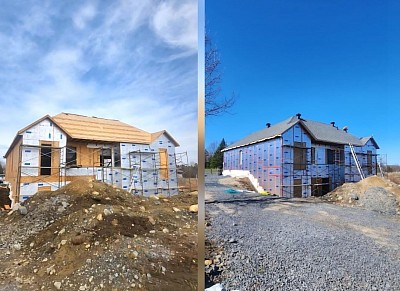 New Construction – Built the Hard Way This wasn’t your average new build. Complex layout, tough angles, and zero room for error—but that’s where Garlow Roofing thrives. Precision, skill, and grit turned a challenging project into a flawless, rock-solid roof built to last.